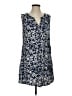 Blue Ginger 100% Rayon Paisley Blue Casual Dress Size S - photo 1