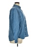 BeachLunchLounge 100% Lyocell Blue Long Sleeve Button-Down Shirt Size XL - photo 4