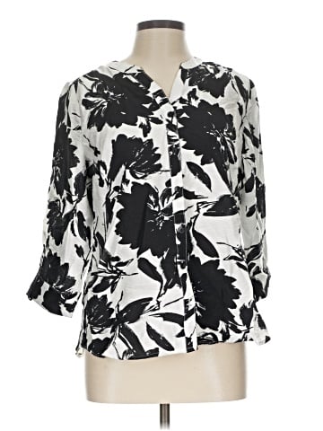 Sara Michelle 3/4 Sleeve Blouse (view 1)