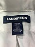Lands' End 100% Cotton Solid Ivory Long Sleeve Button-Down Shirt Size 6 - photo 3