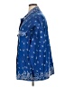 Quacker Factory 100% Cotton Blue Jacket Size 1X - photo 5