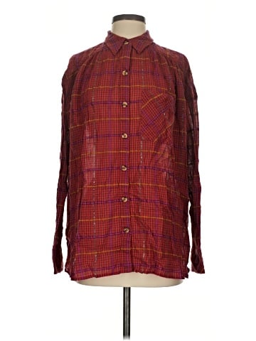 Free People Long Sleeve Button-Down Shirt (view 1)