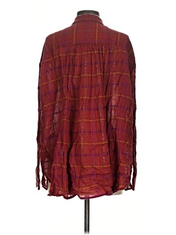 Free People Long Sleeve Button-Down Shirt (view 2)