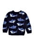 Joules 100% Cotton Print Blue Pullover Sweater Size 4 - photo 2
