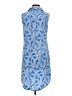 Blue Ginger 100% Rayon Paisley Blue Casual Dress Size S - photo 2