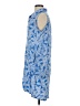 Blue Ginger 100% Rayon Paisley Blue Casual Dress Size S - photo 5