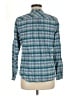 L.L.Bean Teal Long Sleeve Henley Size M - photo 2