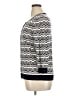 Talbots Outlet 100% Cotton Chevron-herringbone Ivory Cardigan Size XL - photo 5