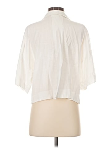 Olivaceous Short Sleeve Blouse (view 2)