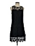 Francesca's 100% Polyester Black Cocktail Dress Size XS - photo 1