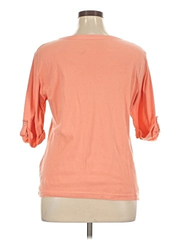 Croft & Barrow 3/4 Sleeve T-Shirt (view 2)