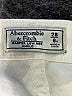 Abercrombie & Fitch Color Block White Jeans Size 28 waist - photo 4