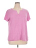 Talbots 100% Linen Pink Cardigan Size 0X - photo 1