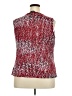 Kasper Red Sleeveless Blouse Size 2X - photo 2