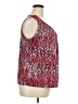 Kasper Red Sleeveless Blouse Size 2X - photo 4