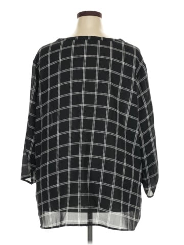 Faded Glory 3/4 Sleeve Blouse (view 2)