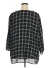 Faded Glory 100% Polyester Black 3/4 Sleeve Blouse Size 4X - photo 2