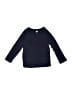 Tea 100% Cotton Blue Long Sleeve Top Size 2 - photo 1
