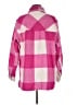 Ashley by 26 International Checkered-gingham Pink Coat Size M - photo 2