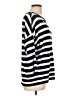 Elle Stripes Blue Pullover Sweater Size L - photo 4