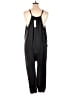 Three Bird Nest Solid Black Jumpsuit Size L - photo 2