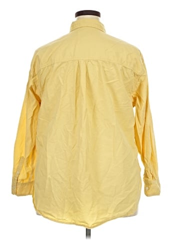 Universal Thread 3/4 Sleeve Button-Down Shirt (view 2)