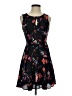 Express Floral Black Casual Dress Size 0 - photo 1