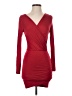 TOBI Solid Red Cocktail Dress Size XS - photo 1