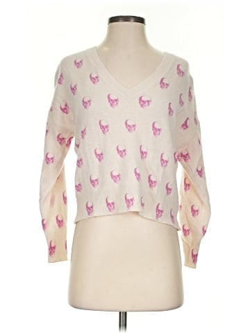 Skull Cashmere Cashmere Pullover Sweater (view 1)