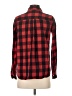 Old Navy 100% Cotton Plaid Red Long Sleeve Button-Down Shirt Size S - photo 2