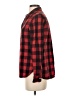Old Navy 100% Cotton Plaid Red Long Sleeve Button-Down Shirt Size S - photo 5