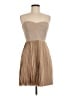 BCBGMAXAZRIA Tan Cocktail Dress Size 6 - photo 1