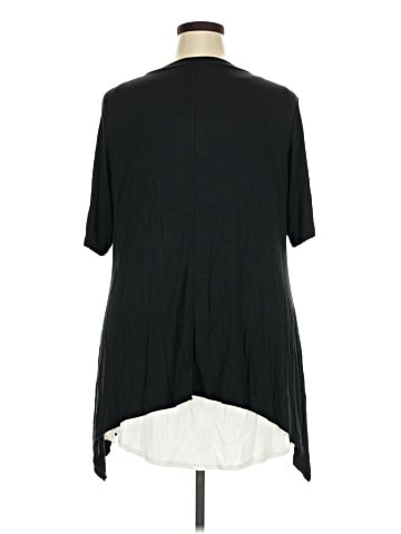 LOGO by Lori Goldstein Short Sleeve Top (view 2)