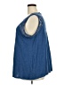 Chaps Blue Sleeveless Top Size 3X - photo 5