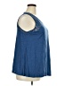 Chaps Blue Sleeveless Top Size 3X - photo 4