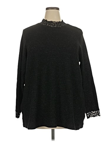 LOGO by Lori Goldstein Turtleneck Sweater (view 1)