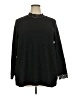 LOGO by Lori Goldstein Black Turtleneck Sweater Size 2X - photo 1