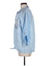 Three Stars Blue 3/4 Sleeve Button-Down Shirt Size M (estimated) - photo 5