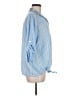 Three Stars Blue 3/4 Sleeve Button-Down Shirt Size M (estimated) - photo 4