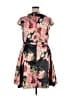ModCloth Print Pink Blue Casual Dress Size 24 - photo 2