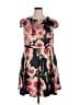 ModCloth Print Pink Blue Casual Dress Size 24 - photo 1
