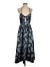 J.Crew Collection Paisley Blue Casual Dress Size 2 - photo 1