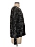 Aqua 100% Cashmere Camo Black Cashmere Pullover Sweater Size S - photo 4