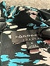 Connected Apparel Graphic Teal Cocktail Dress Size 6 - photo 7