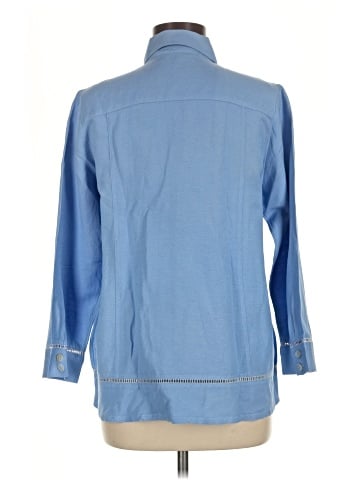 Soft Surroundings Long Sleeve Button-Down Shirt (view 2)