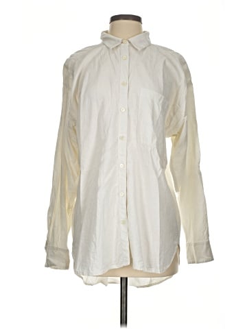 Ann Taylor LOFT Long Sleeve Button-Down Shirt (view 1)