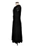 Perceptions Solid Black Cocktail Dress Size M - photo 5