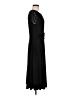 Perceptions Solid Black Cocktail Dress Size M - photo 4