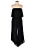 Angashion 100% Polyester Solid Black Jumpsuit Size M - photo 1