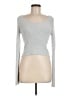 Aeropostale 100% Nylon Silver Pullover Sweater Size M - photo 1